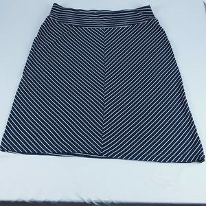 Columbia Omni-Wick Skirt Blue White Stripe Large